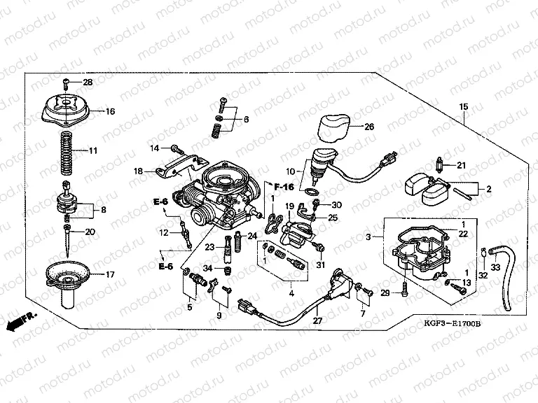 E-17 CARBURETOR