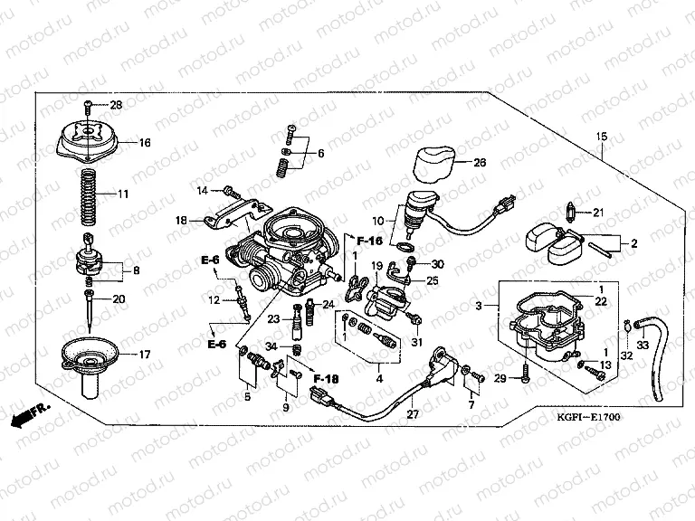 E-17 CARBURETOR