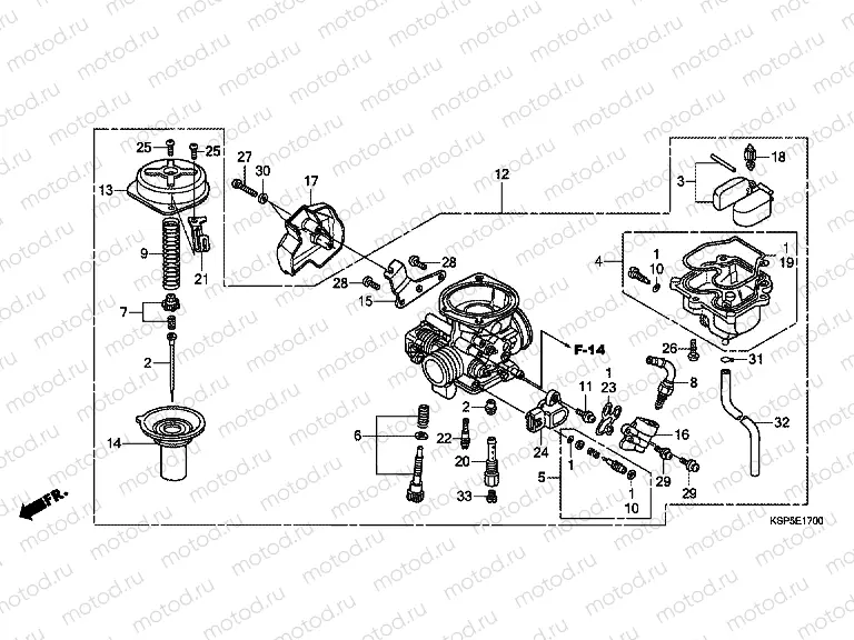E-17 CARBURETOR