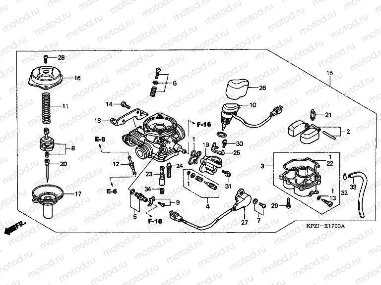 E-17 CARBURETOR