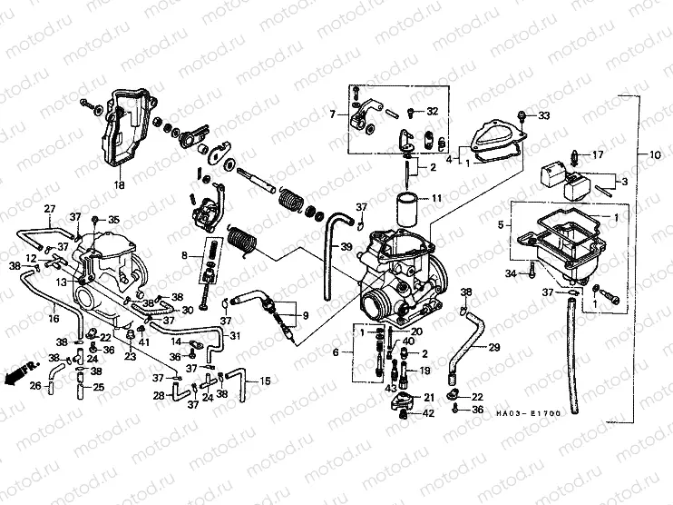 E-17 CARBURETOR