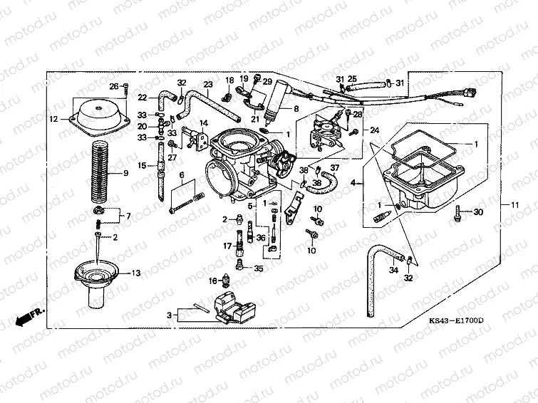 E-17 CARBURETOR