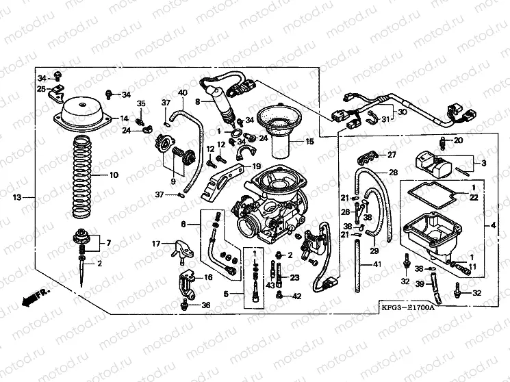 E-17 CARBURETOR