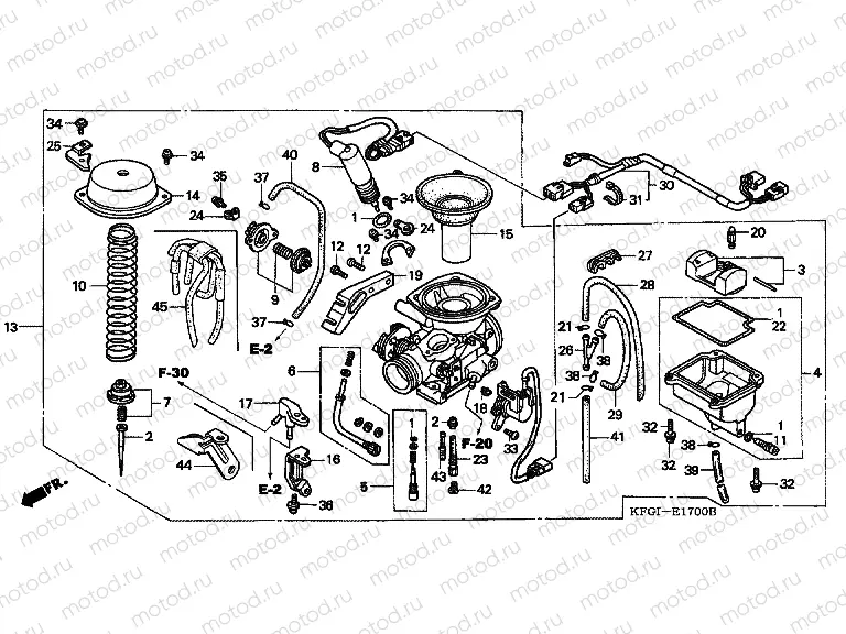E-17 CARBURETOR