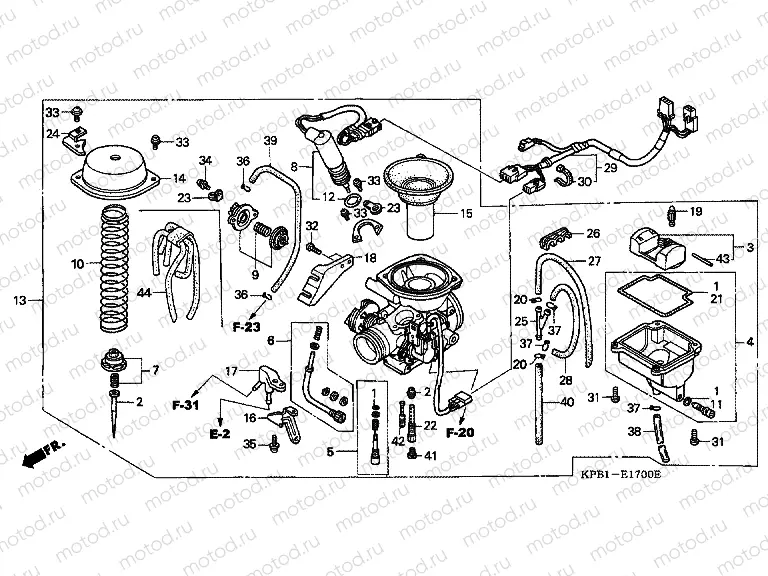 E-17 CARBURETOR