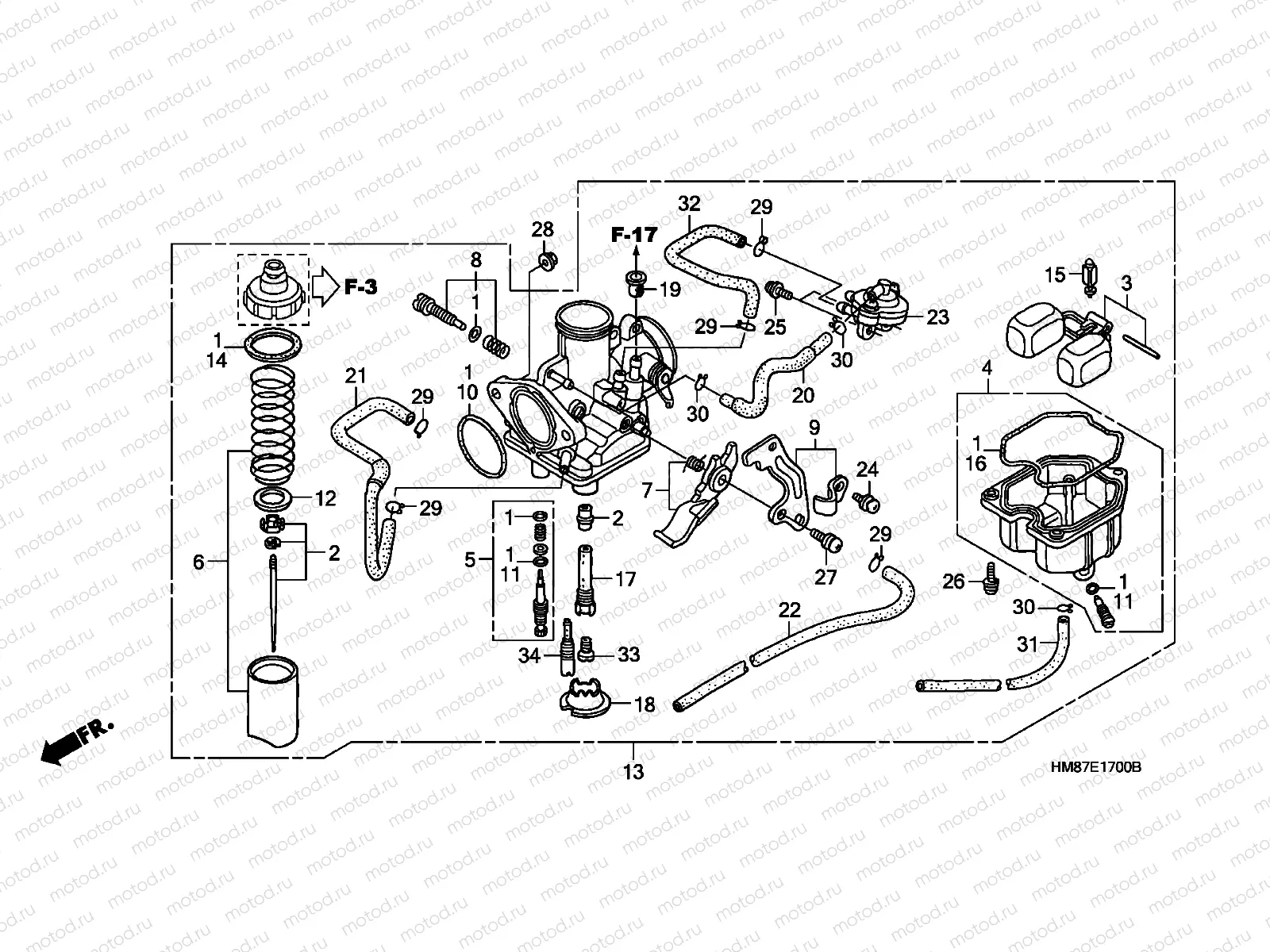 E-17 CARBURETOR