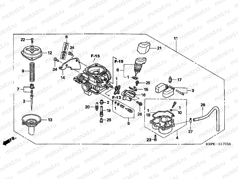 E-17 CARBURETOR