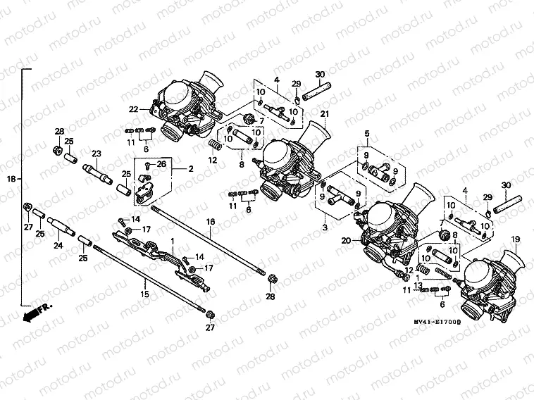 E-17 CARBURETOR (ASSY.)