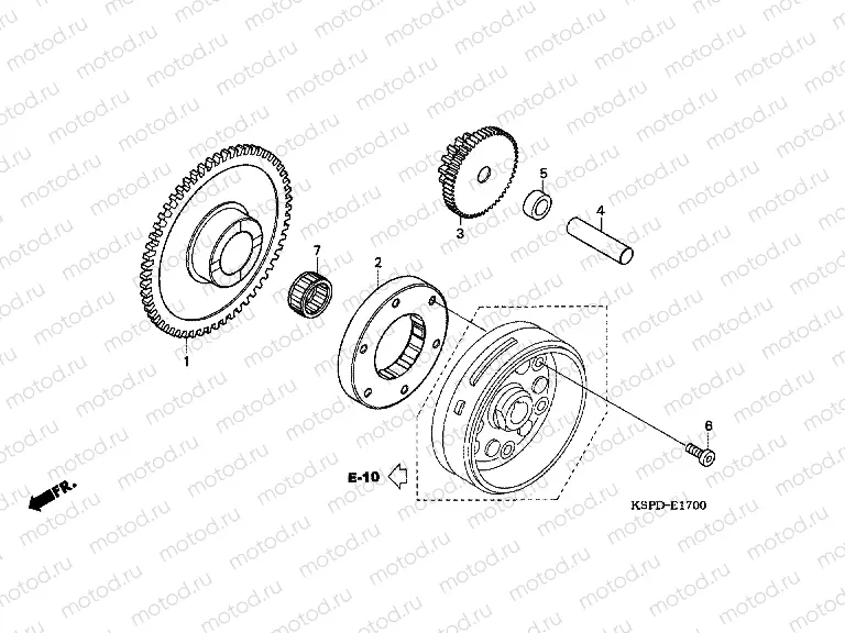 E-17 CLUTCH COUPLING START