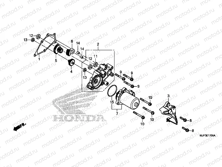 E-17 REDUCTION GEAR