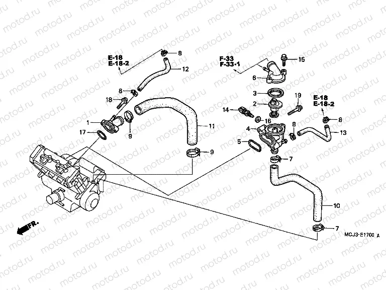 E-17 THERMOSTAT
