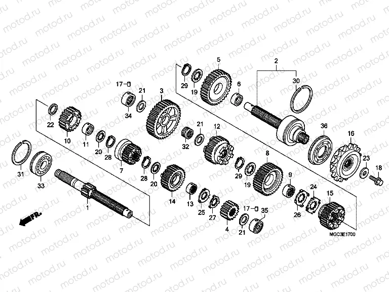 E-17 TRANSMISSION