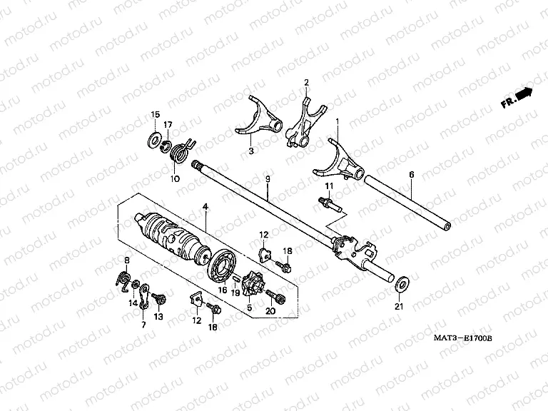E-17 TRANSMISSION DRUM