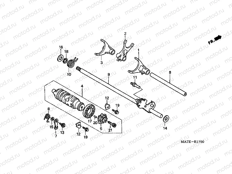E-17 TRANSMISSION DRUM
