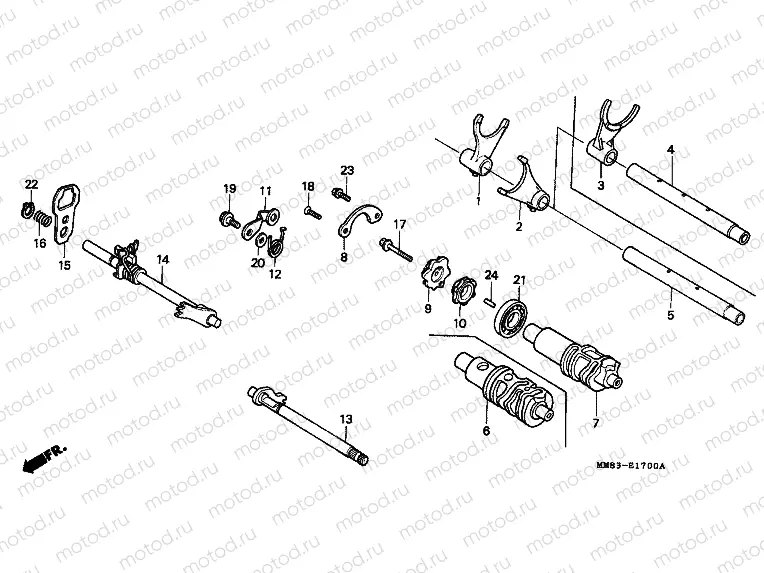 E-17 TRANSMISSION DRUM