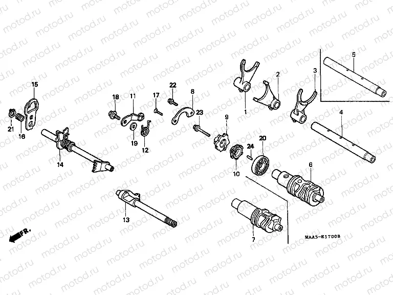 E-17 TRANSMISSION DRUM