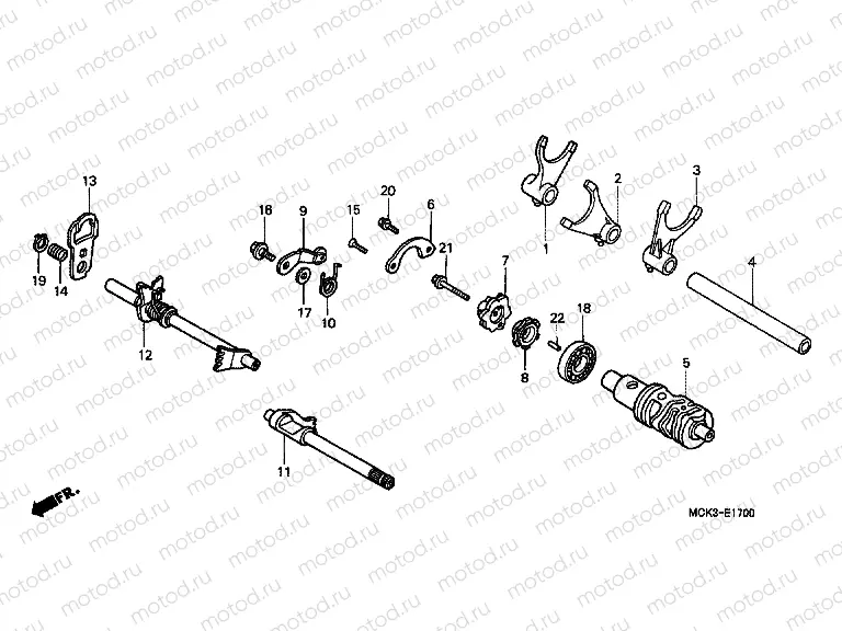E-17 TRANSMISSION DRUM
