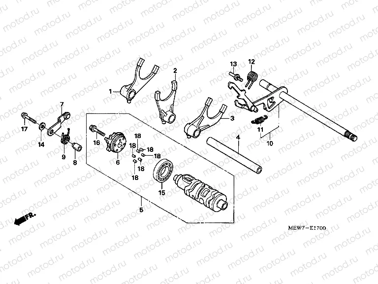 E-17 TRANSMISSION DRUM