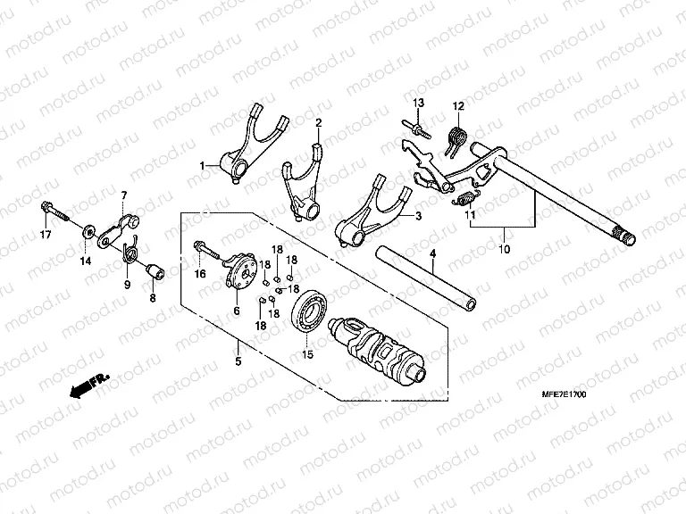 E-17 TRANSMISSION DRUM