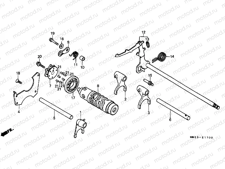 E-17 TRANSMISSION DRUM