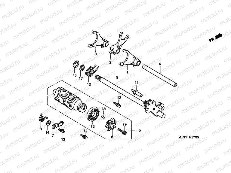 E-17 TRANSMISSION DRUM