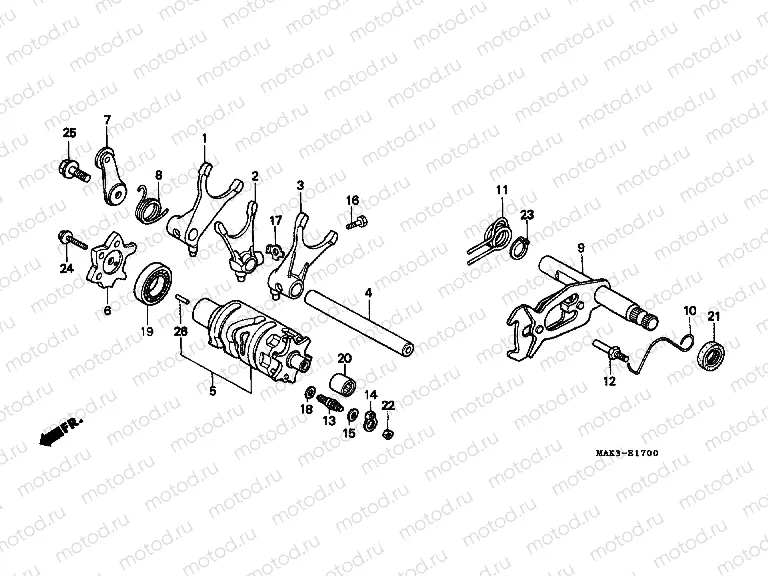 E-17 TRANSMISSION DRUM