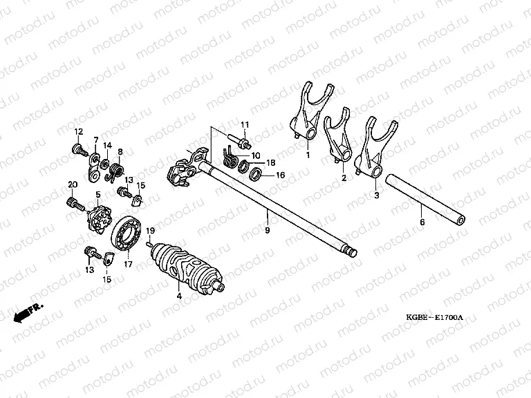 E-17 TRANSMISSION DRUM
