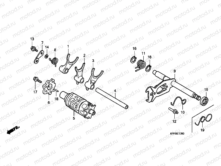 E-17 TRANSMISSION DRUM