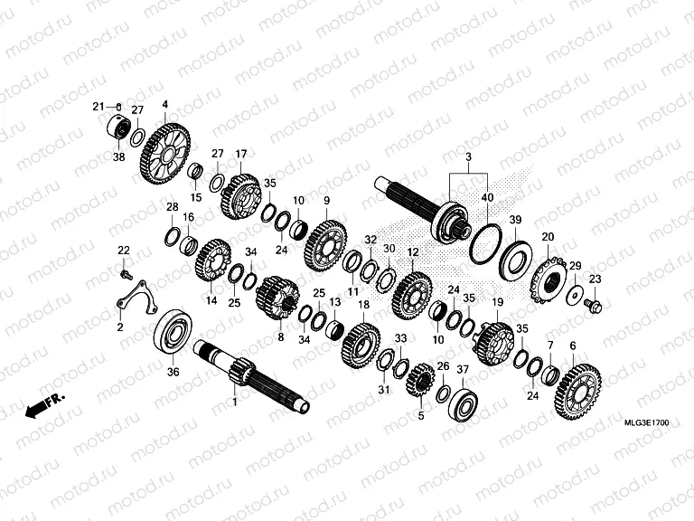E-17 TRANSMISSION  MT