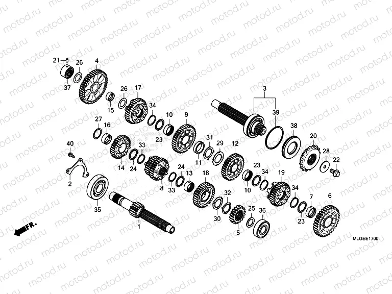 E-17 TRANSMISSION (MT)