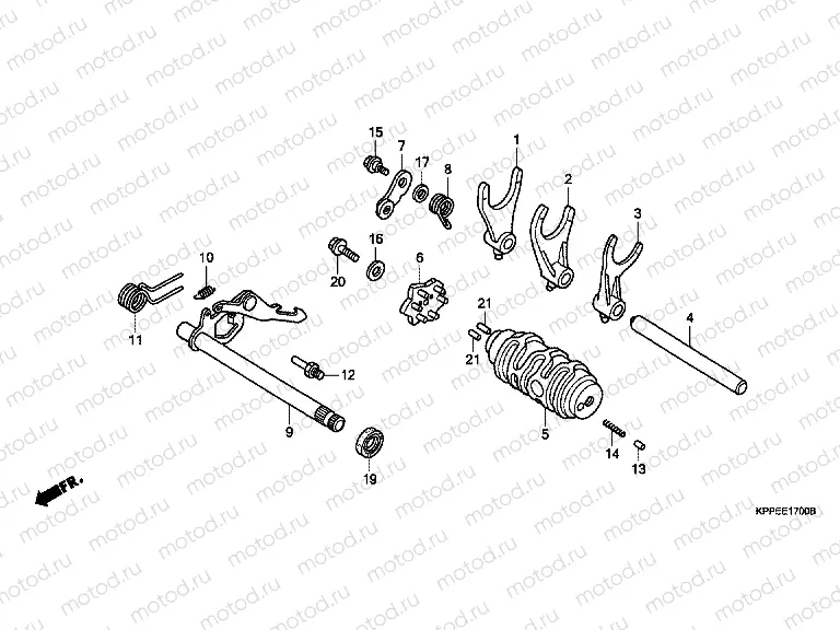 E-17 TRANSMISSION SWITCH
