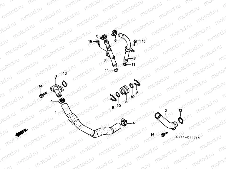 E-17 WATER PIPE