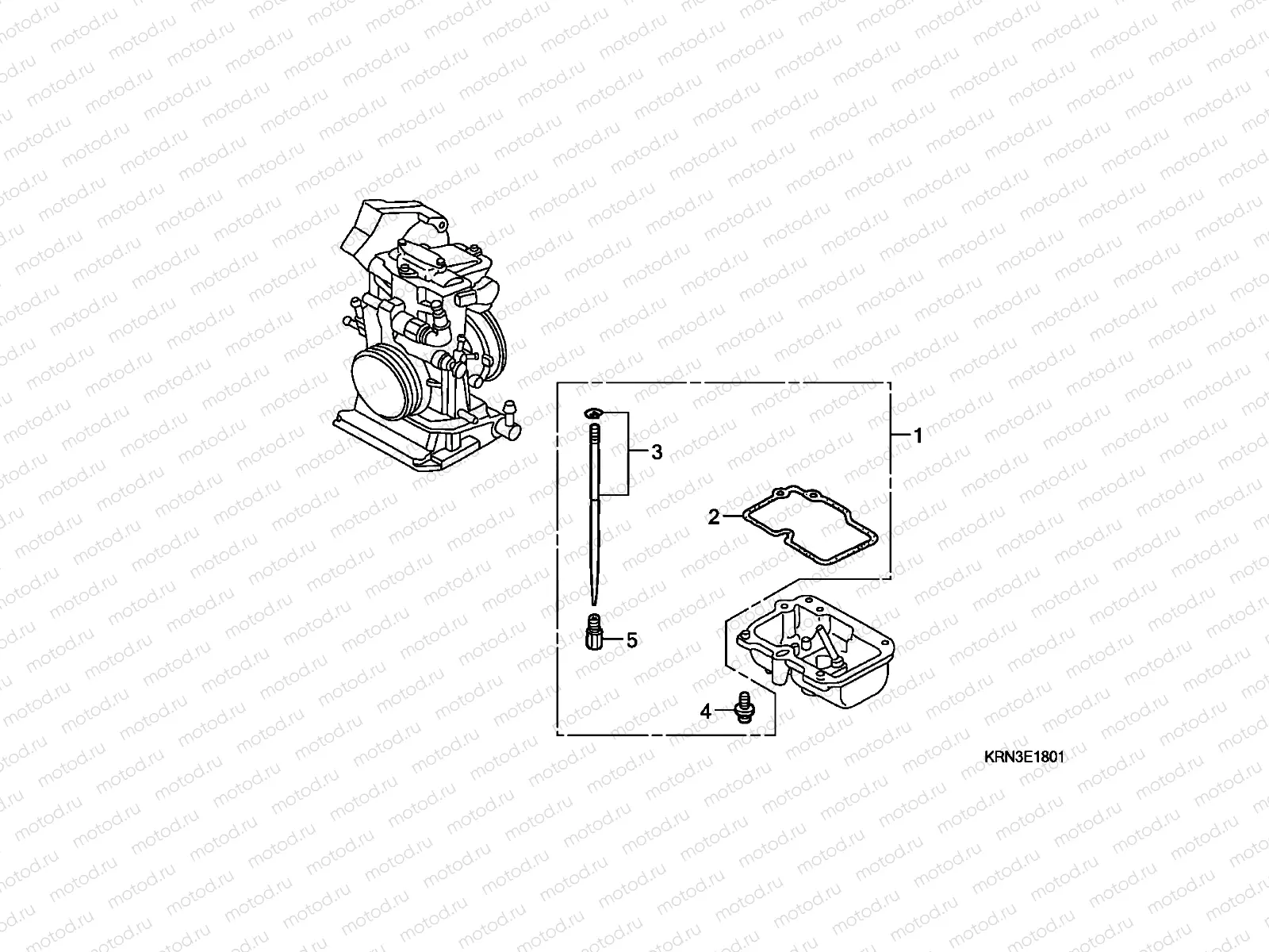 E-18-1 CARBURETOR O.P. KIT