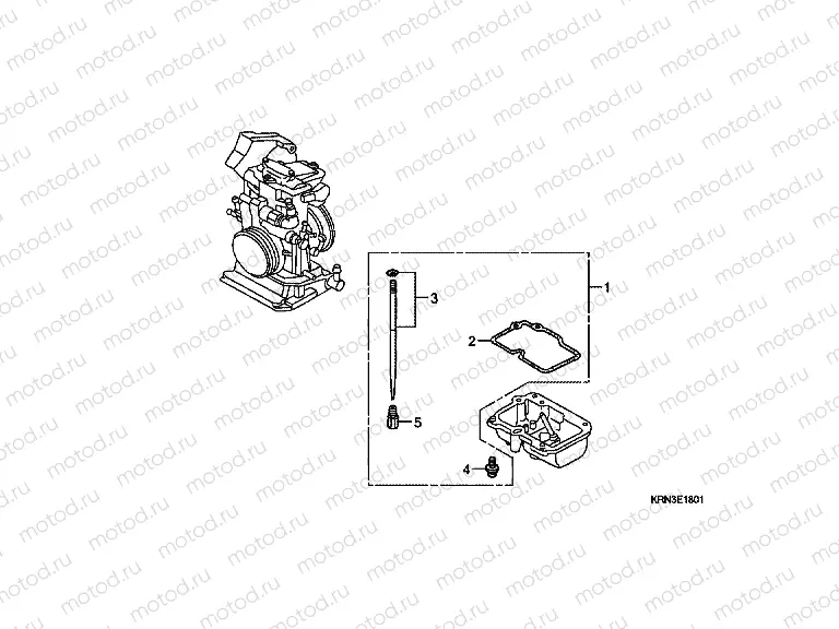 E-18-1 CARBURETOR O.P. STOCK