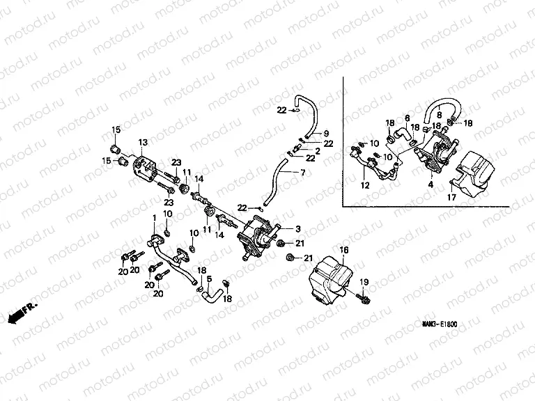 E-18 AIR INTAKE VALVE