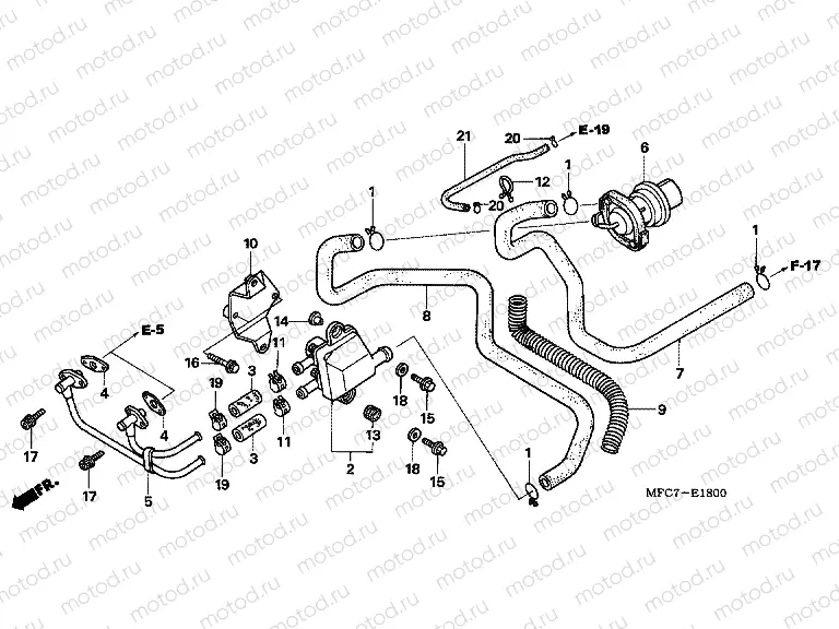 E-18 AIR INTAKE VALVE