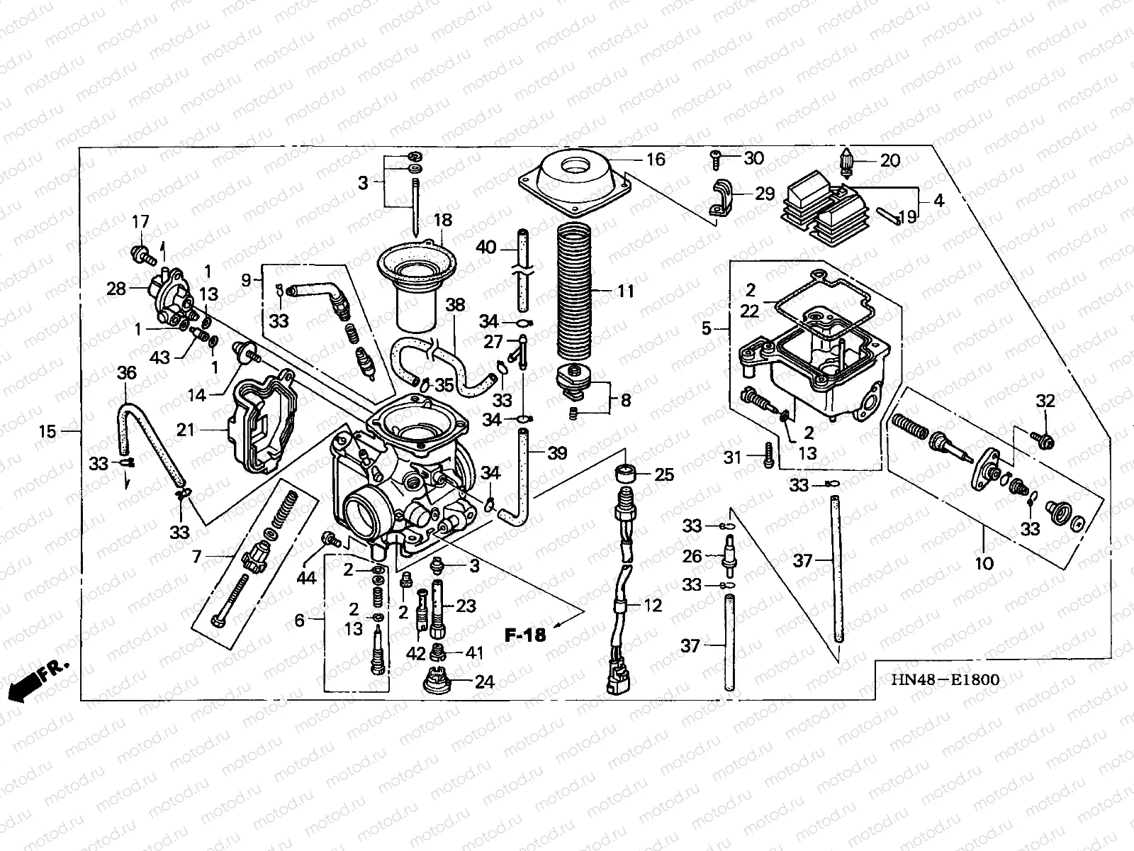 E-18 CARBURETOR