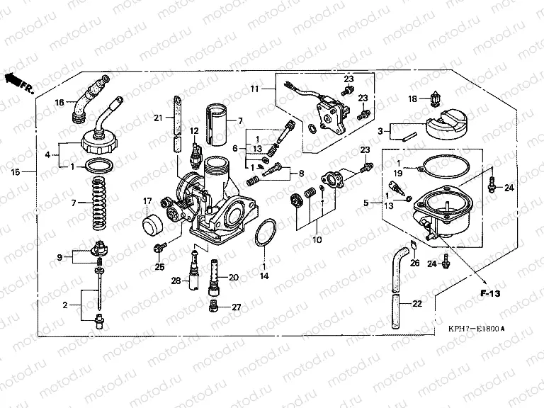 E-18 CARBURETOR