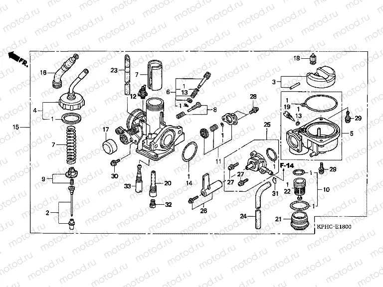 E-18 CARBURETOR