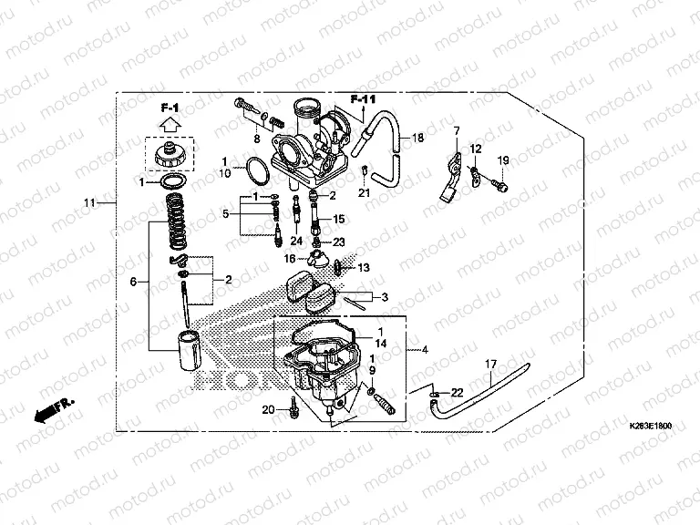 E-18 CARBURETOR