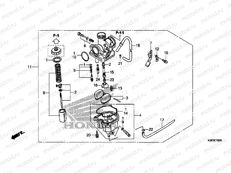 E-18 CARBURETOR