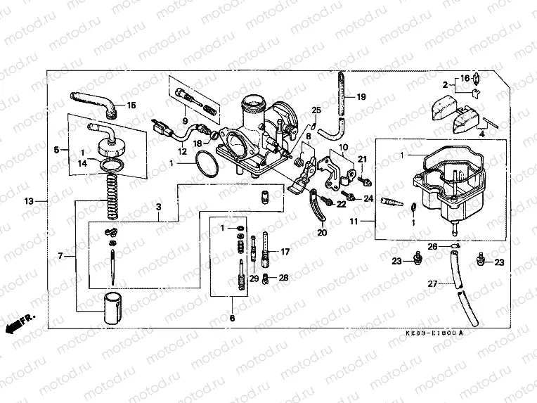 E-18 CARBURETOR