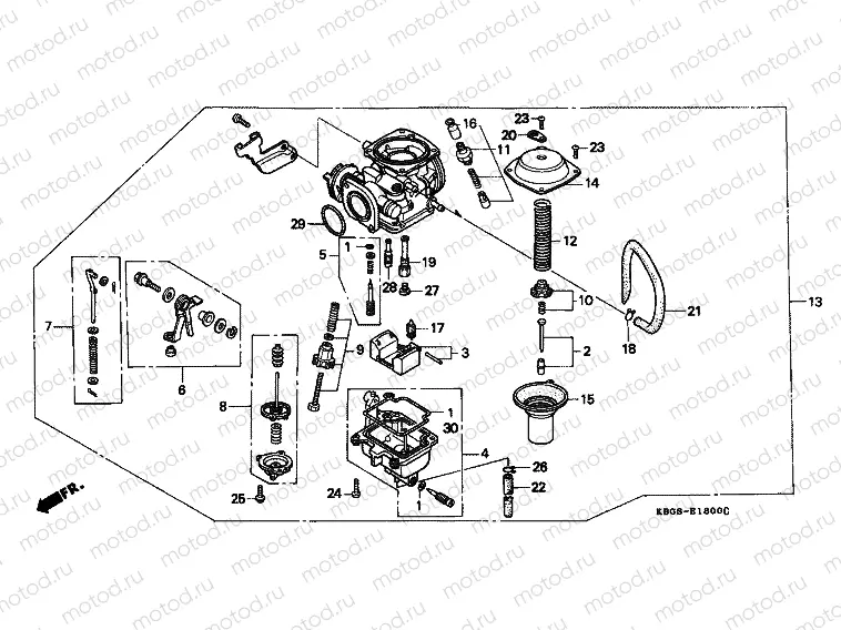 E-18 CARBURETOR