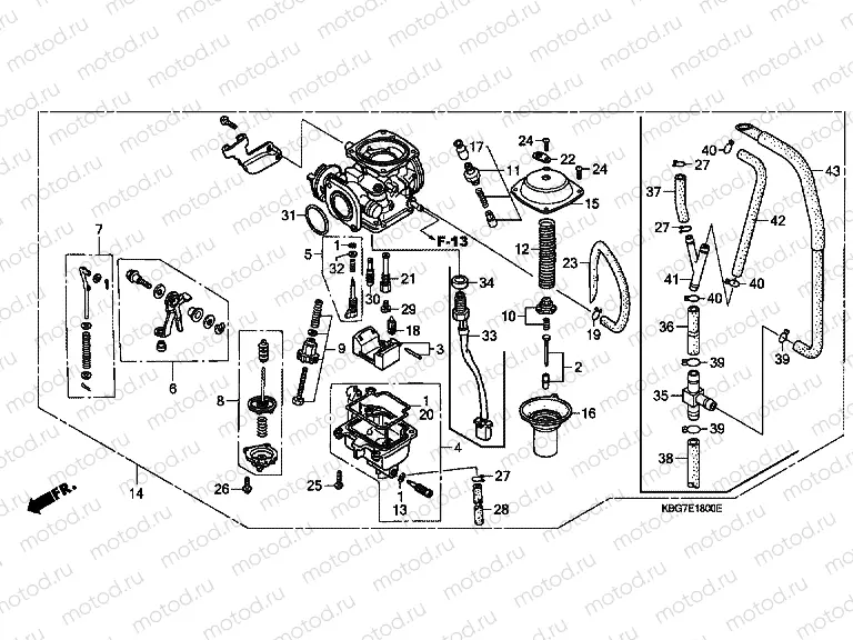 E-18 CARBURETOR
