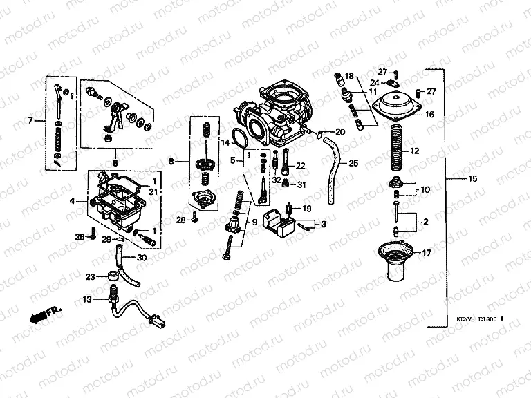 E-18 CARBURETOR