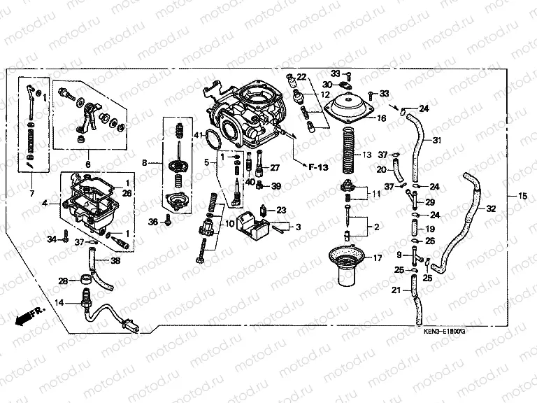 E-18 CARBURETOR