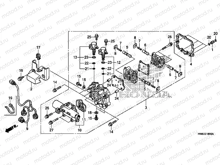 E-18 MAIN VALVE BODY