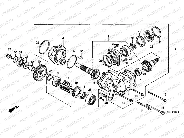 E-18 PTO SHAFT