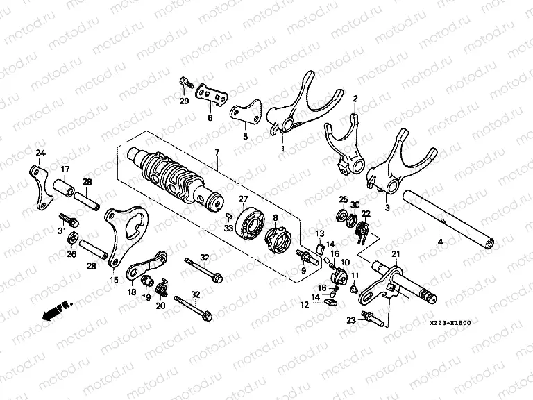 E-18 TRANSMISSION DRUM