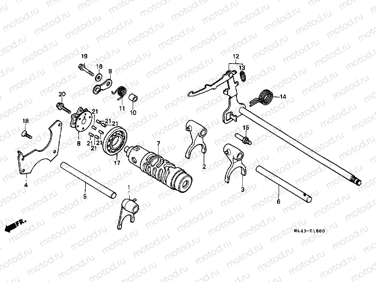 E-18 TRANSMISSION DRUM